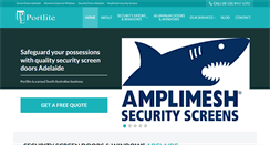 Desktop Screenshot of portlite.com.au