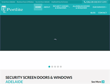 Tablet Screenshot of portlite.com.au